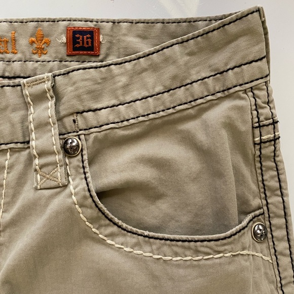 Rock Revival Modolo Khaki Jeans - Picture 4 of 12